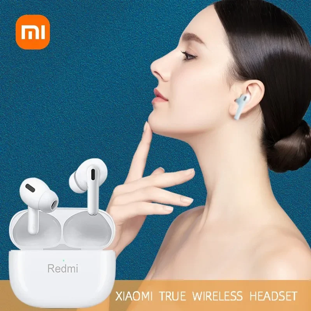 Xiaomi Redmi Auriculares Inalámbricos - TWS HiFi Impermeables con Estuche de Carga 4