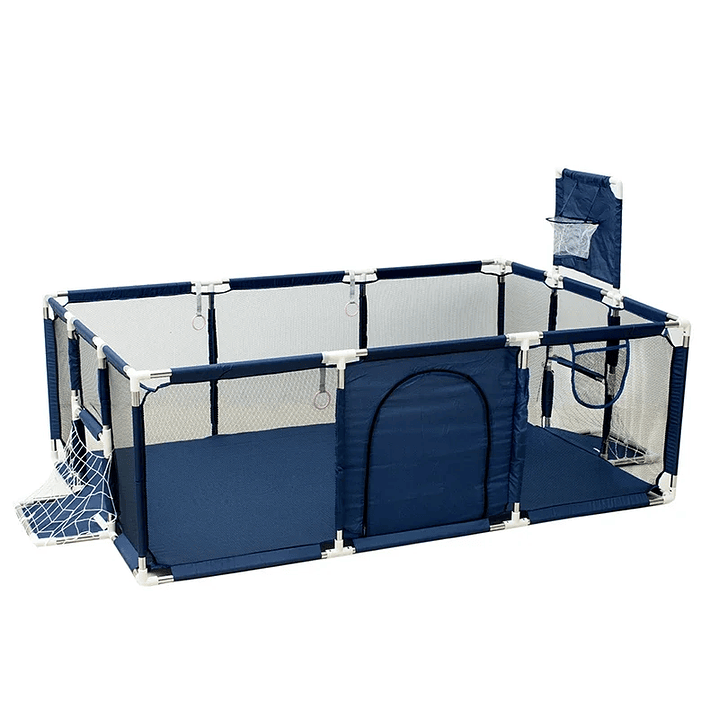 IMBABY Parque Infantil Interior - Corralito de Seguridad con Valla y Piscina de Pelotas 19