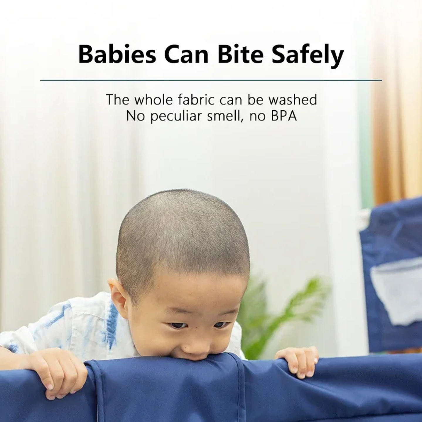 IMBABY Parque Infantil Interior - Corralito de Seguridad con Valla y Piscina de Pelotas 24