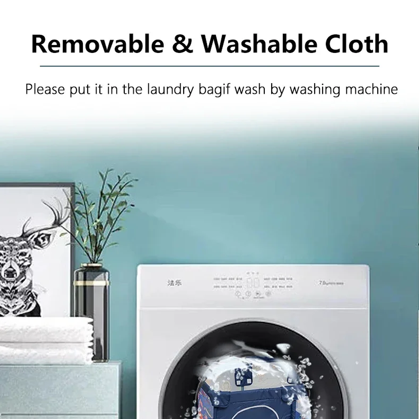 IMBABY Parque Infantil Interior - Corralito de Seguridad con Valla y Piscina de Pelotas 26