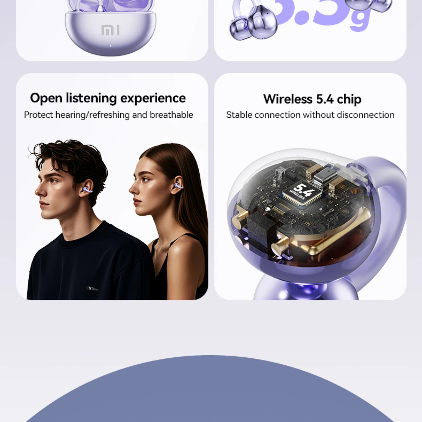 Xiaomi M91 Auriculares Inalámbricos - Clip Deportivo con Micrófono y Sonido HiFi 12