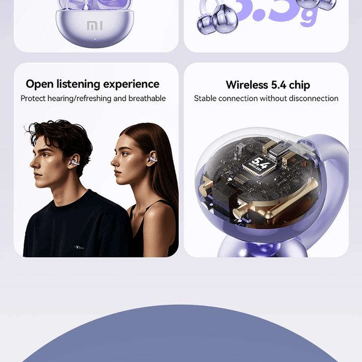 Xiaomi M91 Auriculares Inalámbricos - Clip Deportivo con Micrófono y Sonido HiFi 12