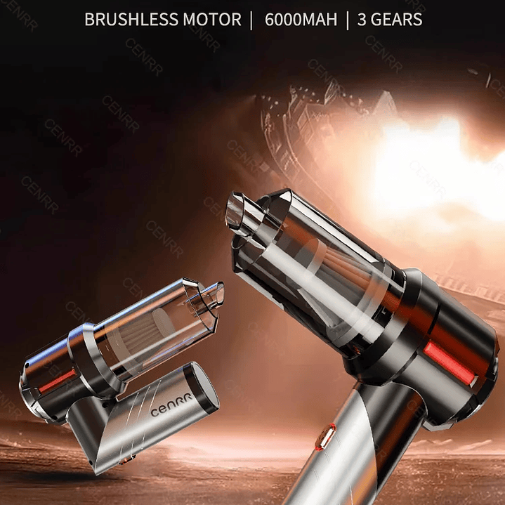 Mini Aspirador CENRR 998000PA - Aspiradora Inalámbrica con Motor Brushless y Accesorio 13