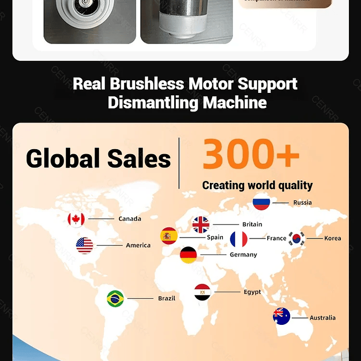 Mini Aspirador CENRR 998000PA - Aspiradora Inalámbrica con Motor Brushless y Accesorio 14