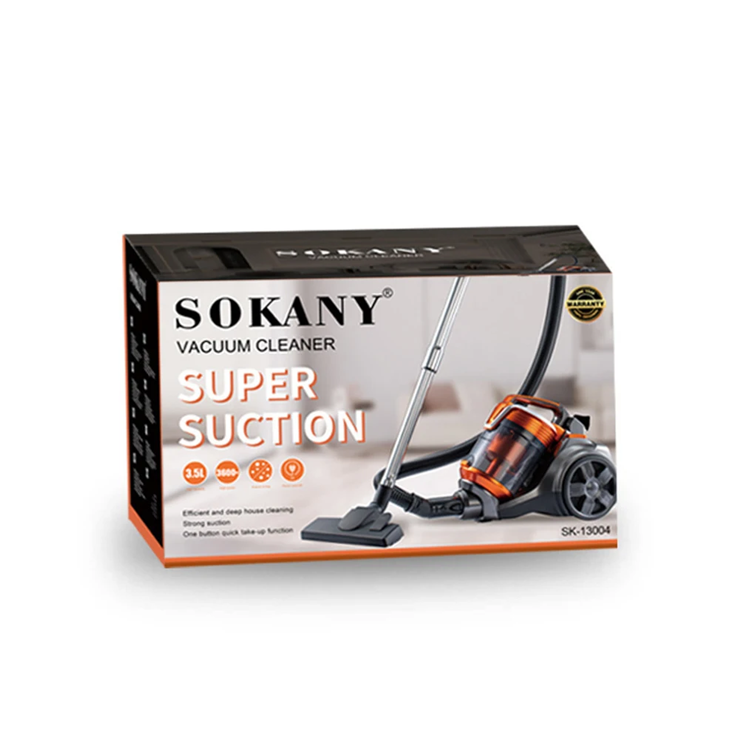 Houselin Aspiradora 3600W - Aspirador Ciclónico Húmedo y Seco con Depósito 3,5L 7