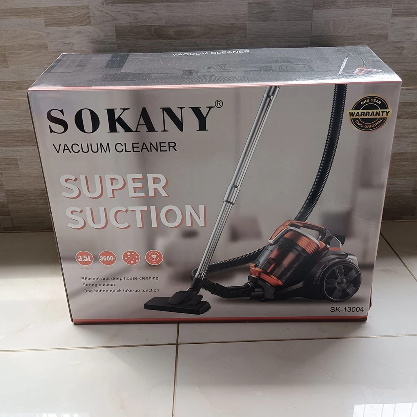 Houselin Aspiradora 3600W - Aspirador Ciclónico Húmedo y Seco con Depósito 3,5L 17