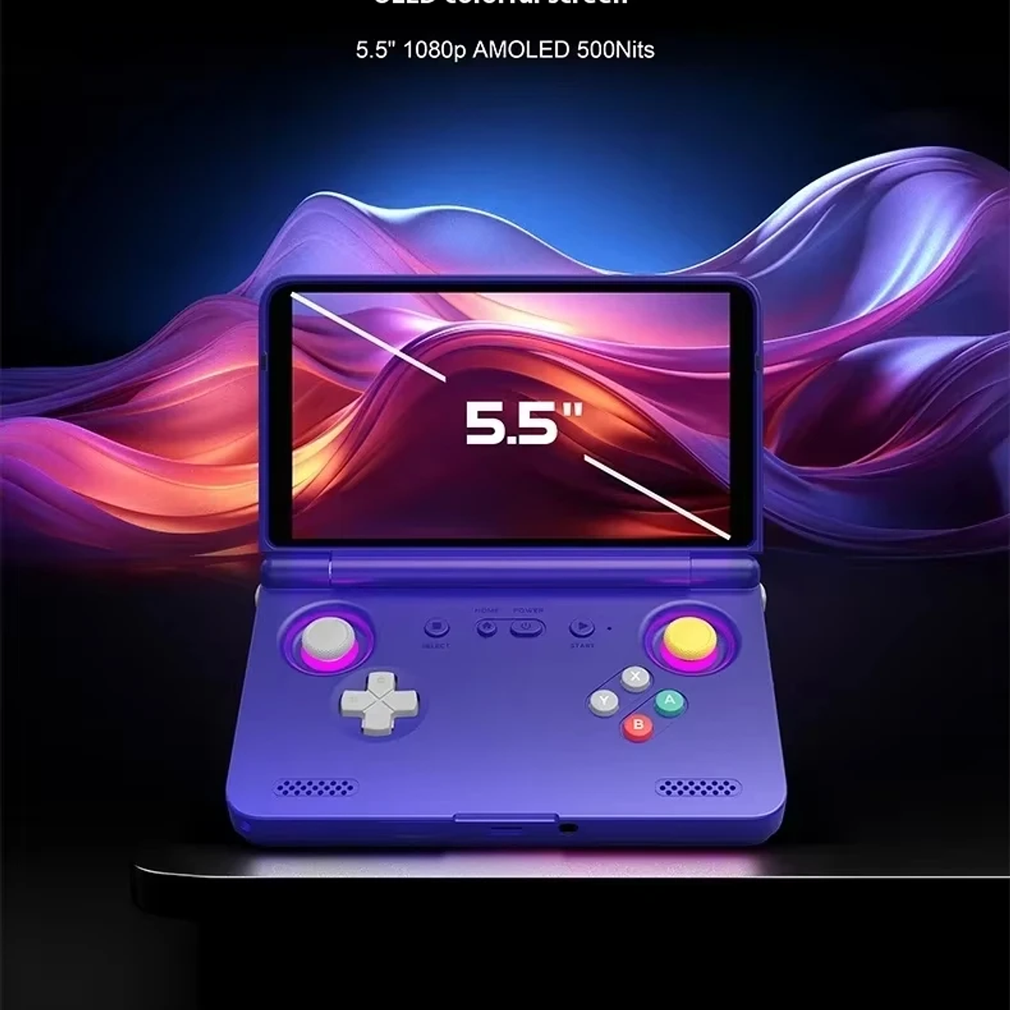 Retroid Pocket Flip2 - Consola Portátil Android con Pantalla OLED y 4000 Juegos 1