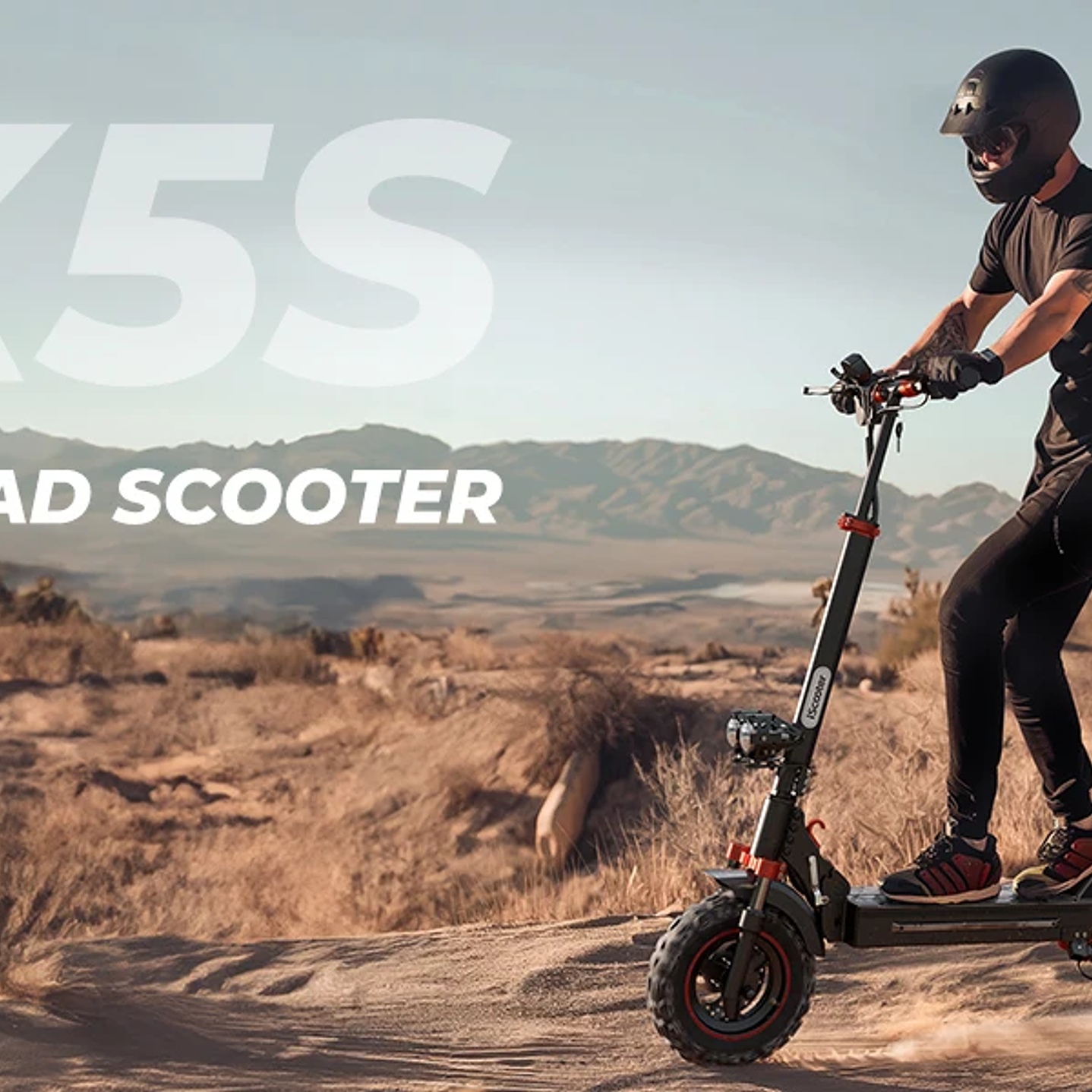 Patinete Eléctrico iScooter iX5s - Scooter Plegable 1000W con Frenos de Disco y Pantalla LED 1