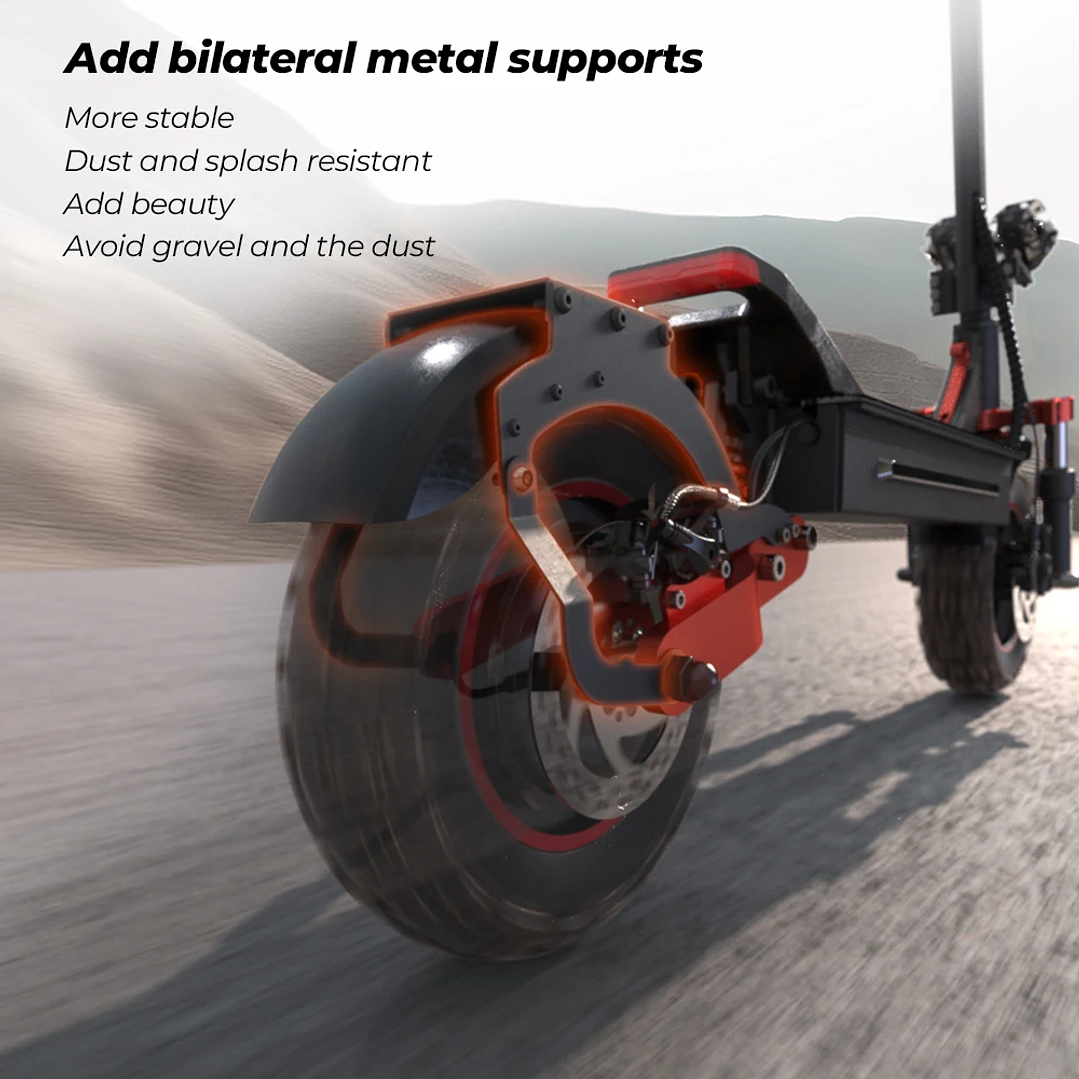 Patinete Eléctrico iScooter iX5s - Scooter Plegable 1000W con Frenos de Disco y Pantalla LED 11