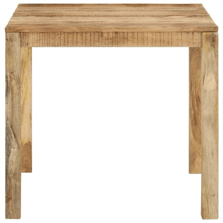 Mesa de Comedor Rústica - Madera Maciza de Mango con Acabado Único 2