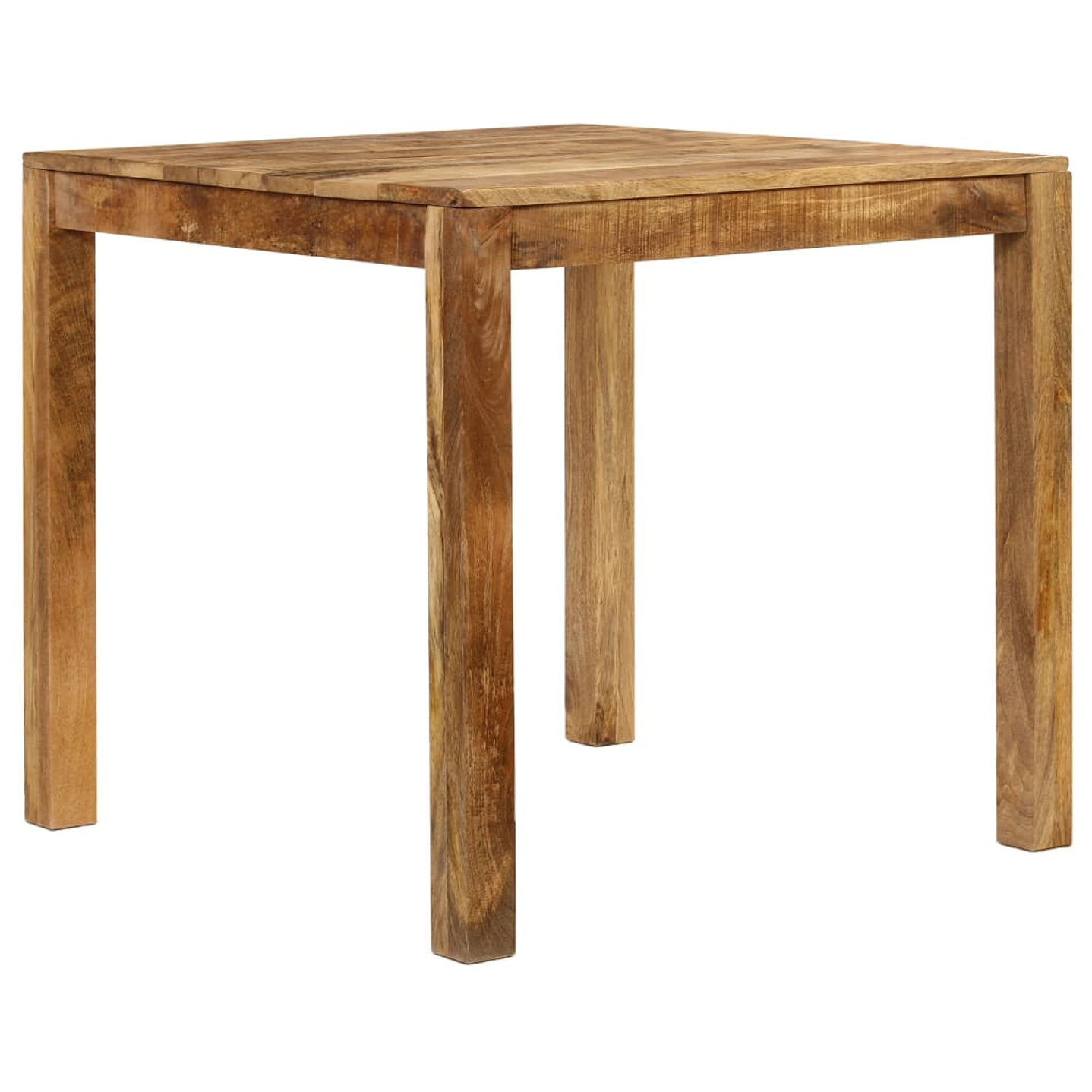 Mesa de Comedor Rústica - Madera Maciza de Mango con Acabado Único 3