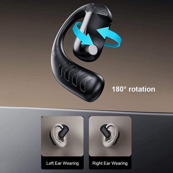 Auricular Bluetooth ALLOYSEED - Manos Libres 25h con Gancho Oreja

 4