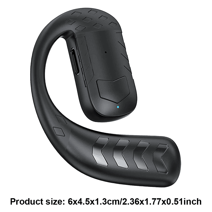 Auricular Bluetooth ALLOYSEED - Manos Libres 25h con Gancho Oreja

 6