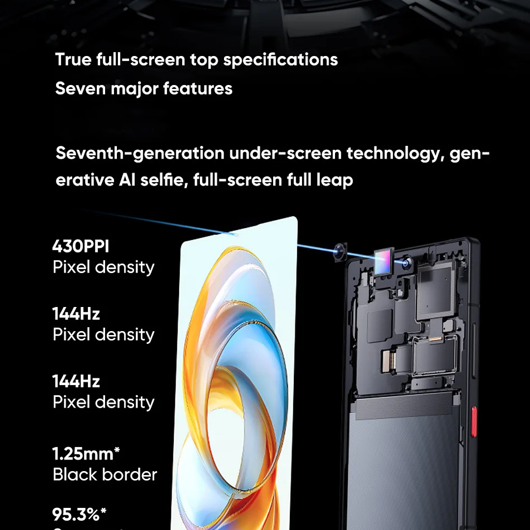 Nubia Z70 Ultra 5G - Smartphone Global AMOLED 144Hz con Cámara Triple

 11