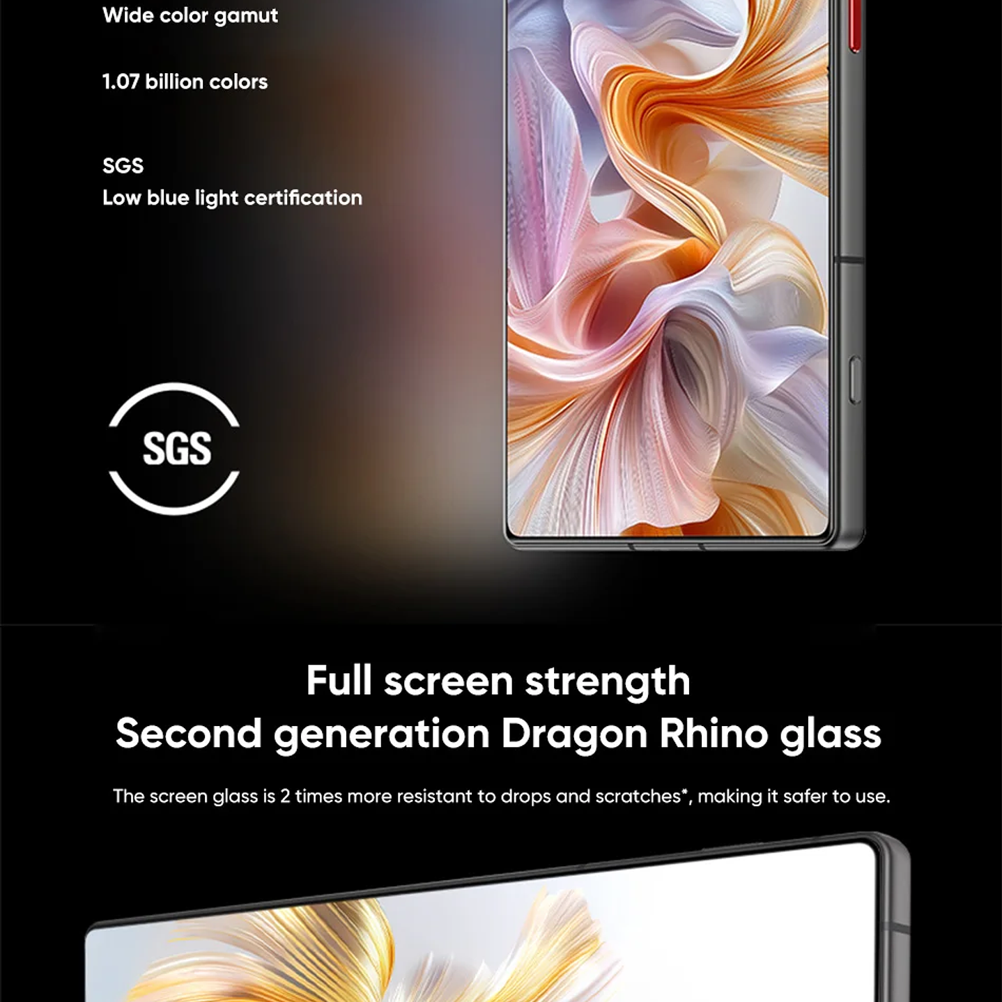 Nubia Z70 Ultra 5G - Smartphone Global AMOLED 144Hz con Cámara Triple

 13