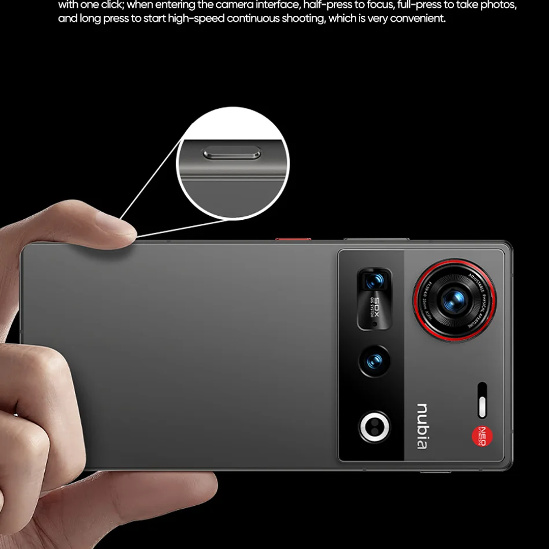 Nubia Z70 Ultra 5G - Smartphone Global AMOLED 144Hz con Cámara Triple

 22