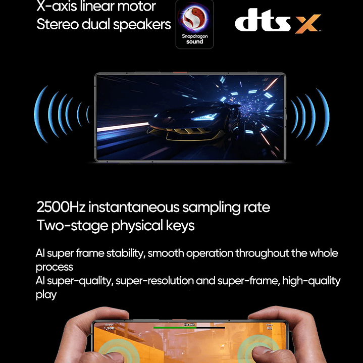 Nubia Z70 Ultra 5G - Smartphone Global AMOLED 144Hz con Cámara Triple

 28