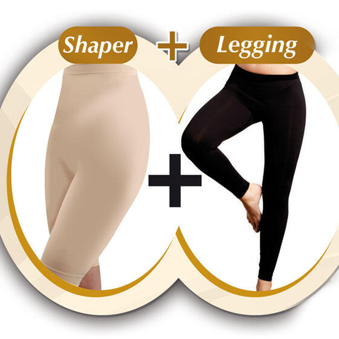 Set de Jeggins Moldeadores - 3 Piezas con Efecto Jeans 2