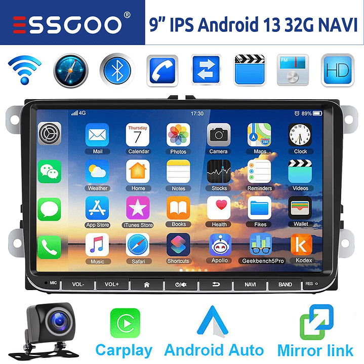 ESSGOO Radio Android 14 9