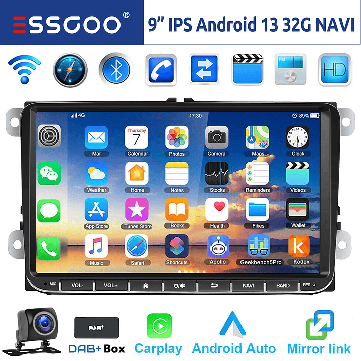 ESSGOO Radio Android 14 9