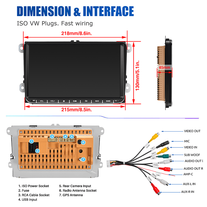 ESSGOO Radio Android 14 9