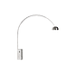 Lámpara de Pie NEW ARC BIG - Diseño Cromado Mármol Blanco - Miniatura 1