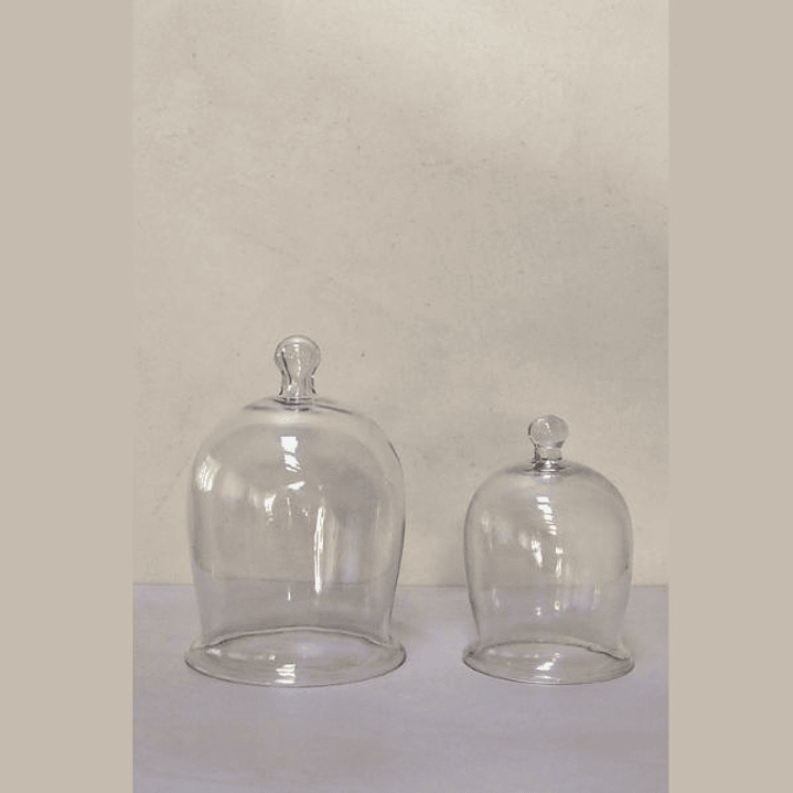Cúpula de Vidrio para Decoración - Ideal para Velas y Objetos 2