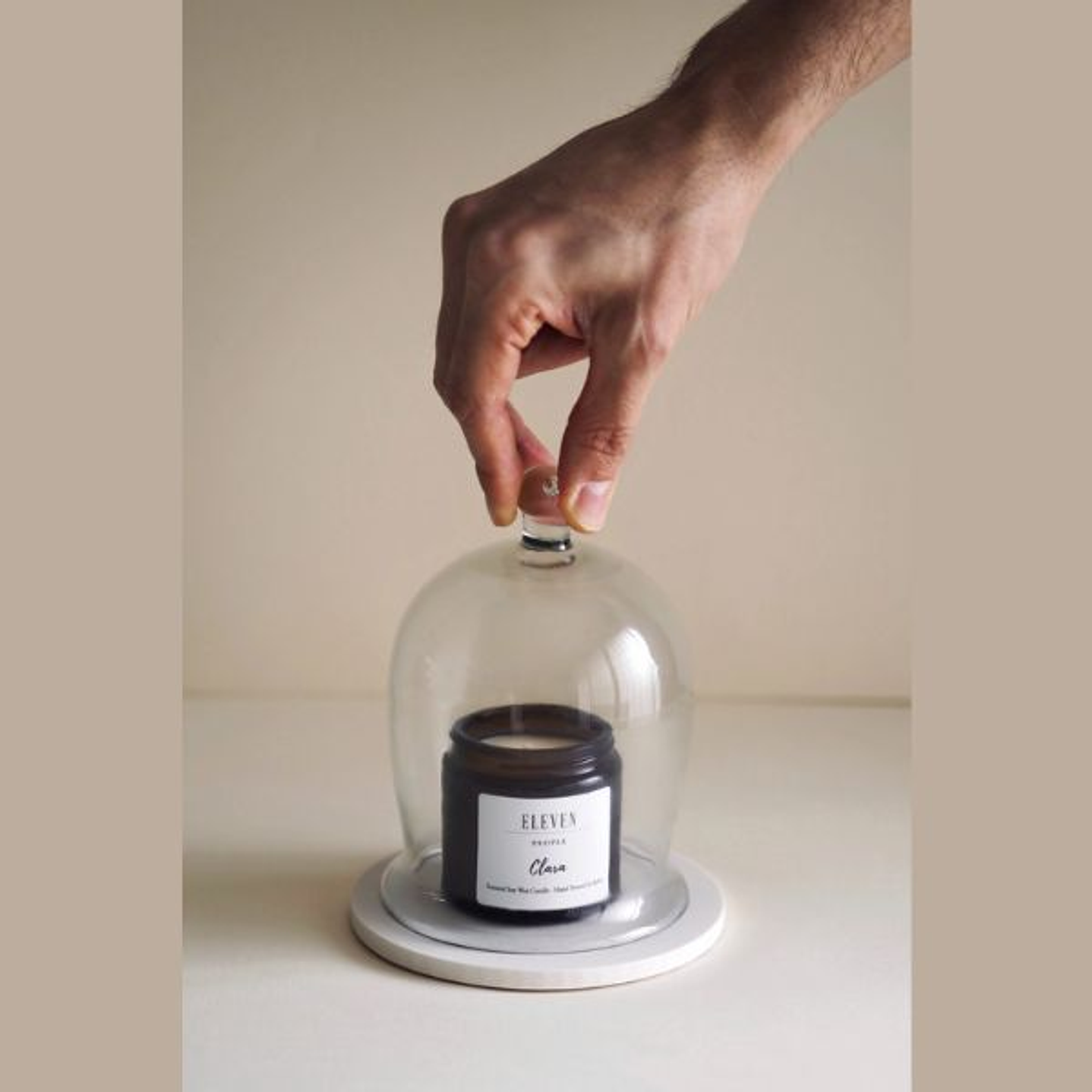 Cúpula de Vidrio para Decoración - Ideal para Velas y Objetos 4