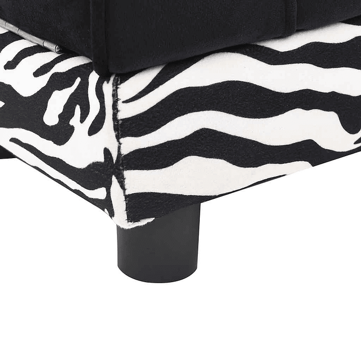 Sofá Mascotas Felpa Negra - Perros y Gatos Pequeños 10