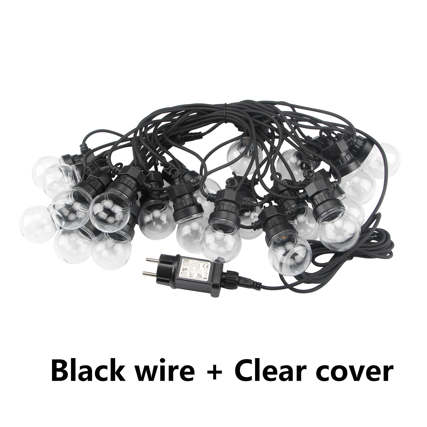Guirnalda de Luces LED G50 - Impermeable Jardín y Terraza 8M/24M 7