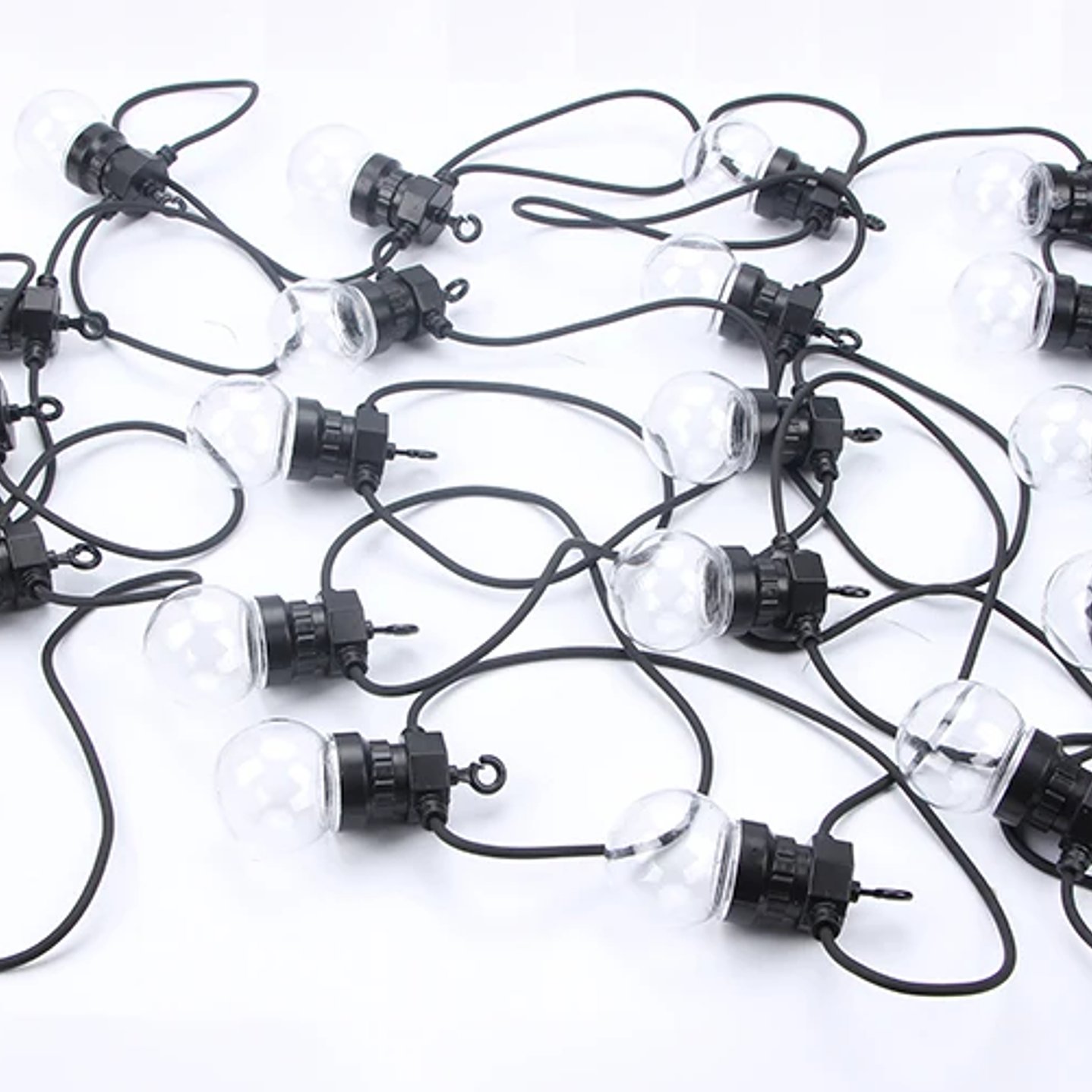 Guirnalda de Luces LED G50 - Impermeable Jardín y Terraza 8M/24M 17