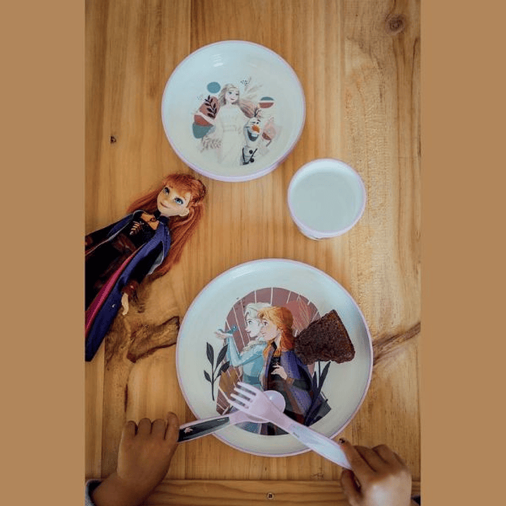 Plato Infantil Frozen CZ11288 Antideslizante 3