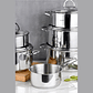 Batería Cocina Bergner Classic 6 Piezas Acero Inoxidable - Miniatura 11