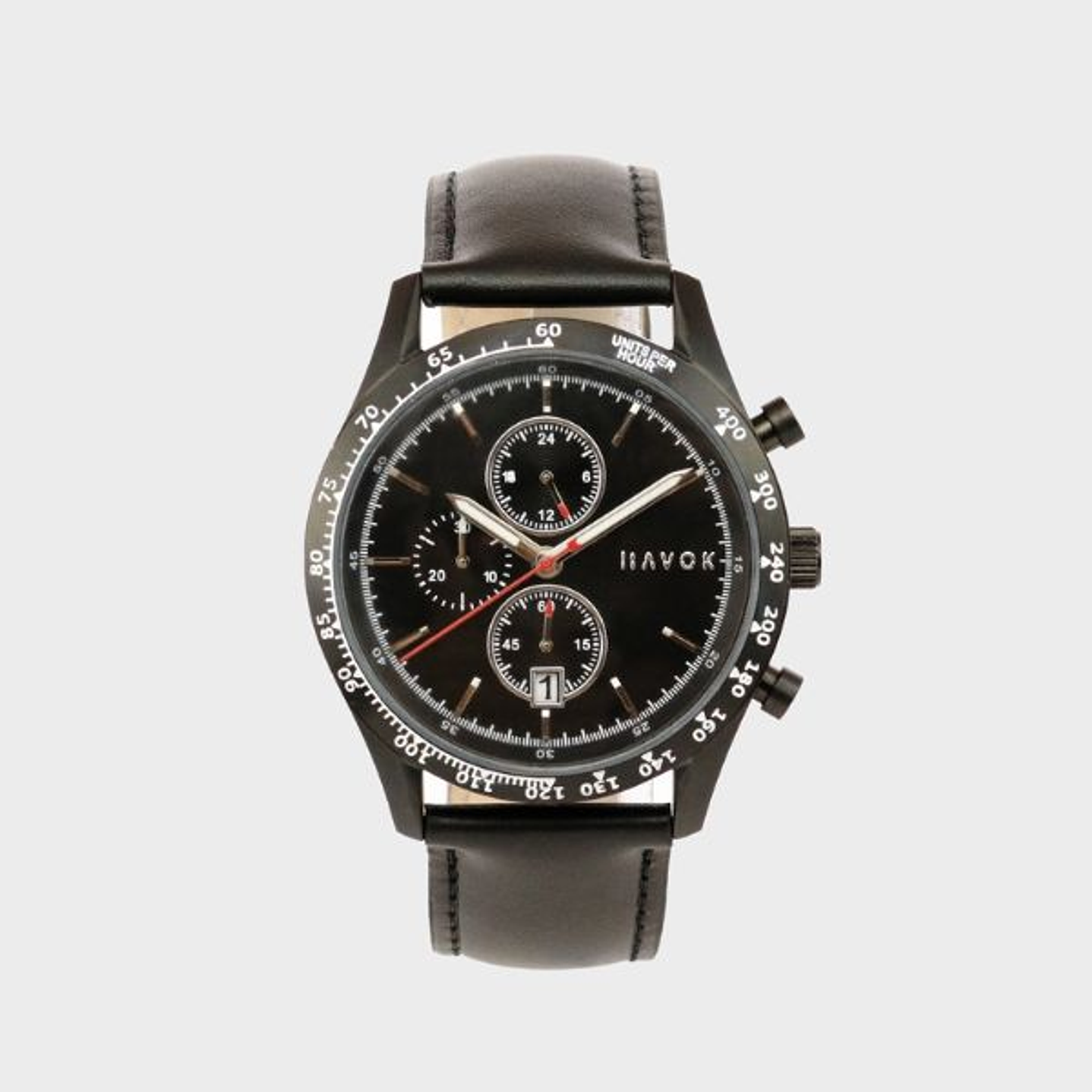 Diamante Black Racer - Cronógrafo Deportivo 42 mm Zafiro 1