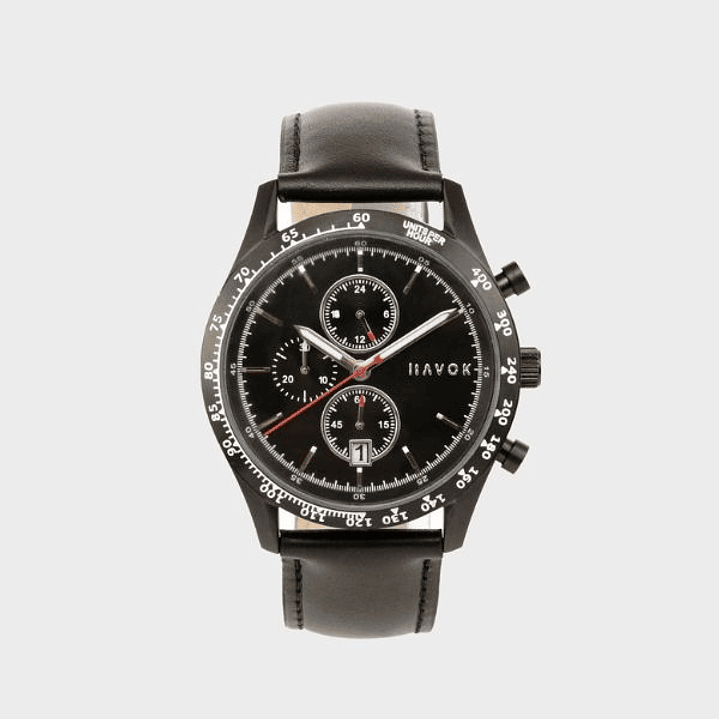 Diamante Black Racer - Cronógrafo Deportivo 42 mm Zafiro 1