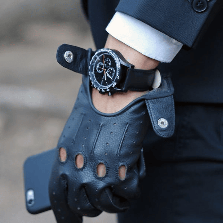 Diamante Black Racer - Cronógrafo Deportivo 42 mm Zafiro 2