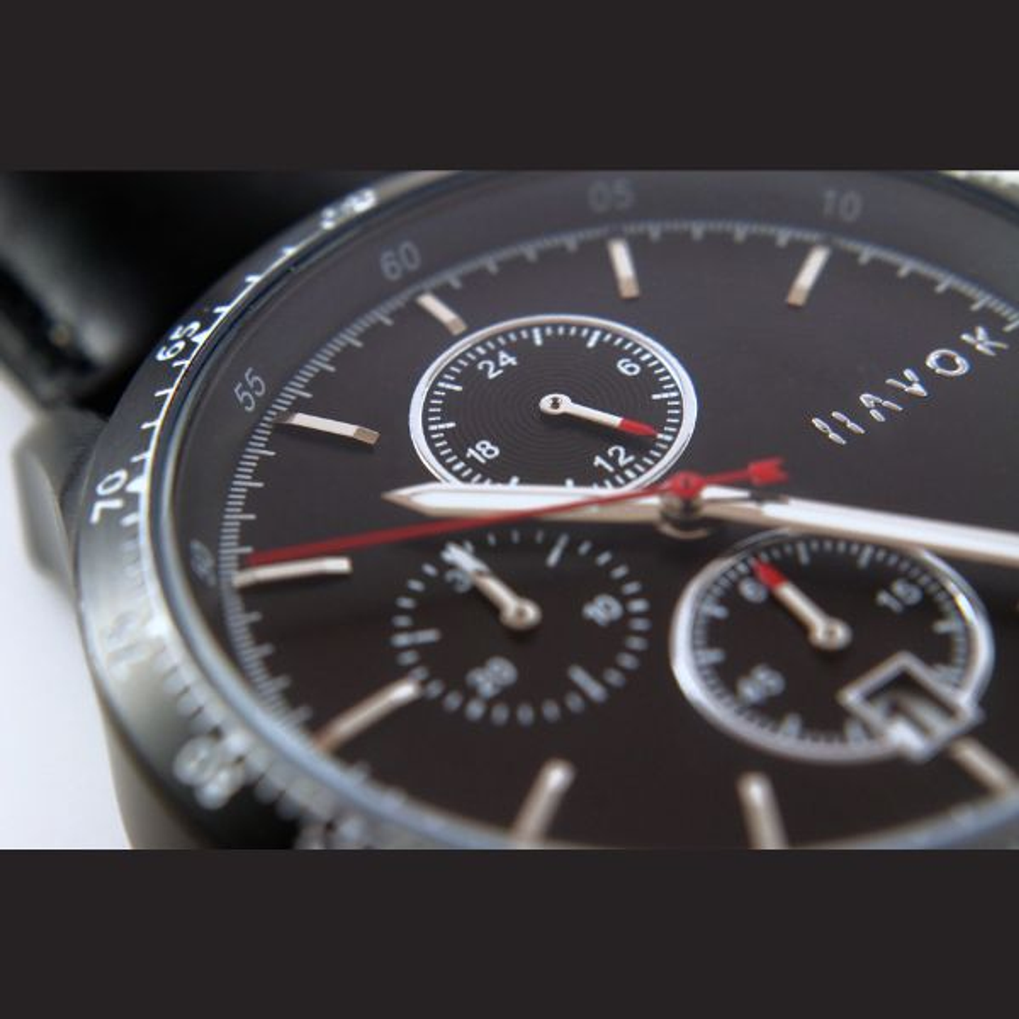 Diamante Black Racer - Cronógrafo Deportivo 42 mm Zafiro 3