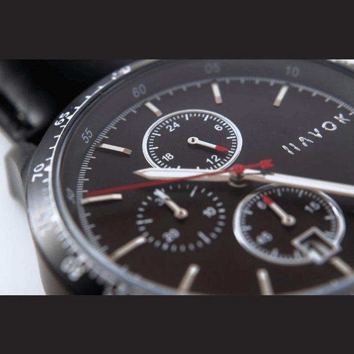 Diamante Black Racer - Cronógrafo Deportivo 42 mm Zafiro 3