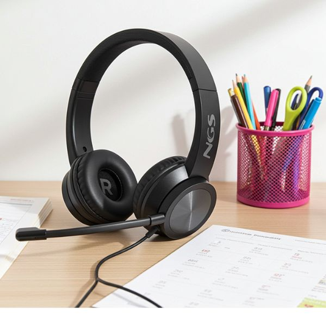 Auriculares NGS MSX 11 PRO con Micrófono Jack 3.5 mm 3