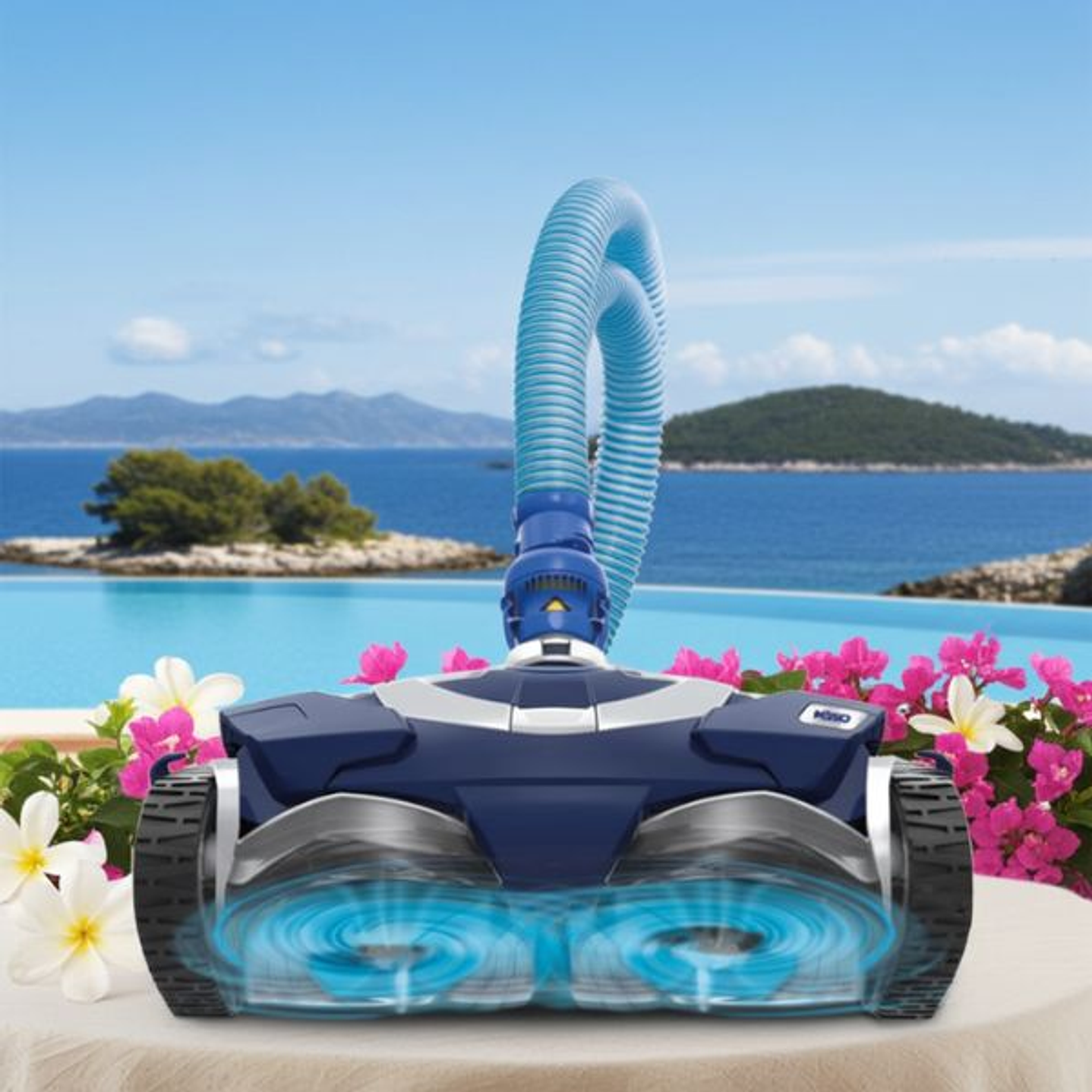 Limpiafondos Hidráulico para Piscina ZODIAC MX10 5