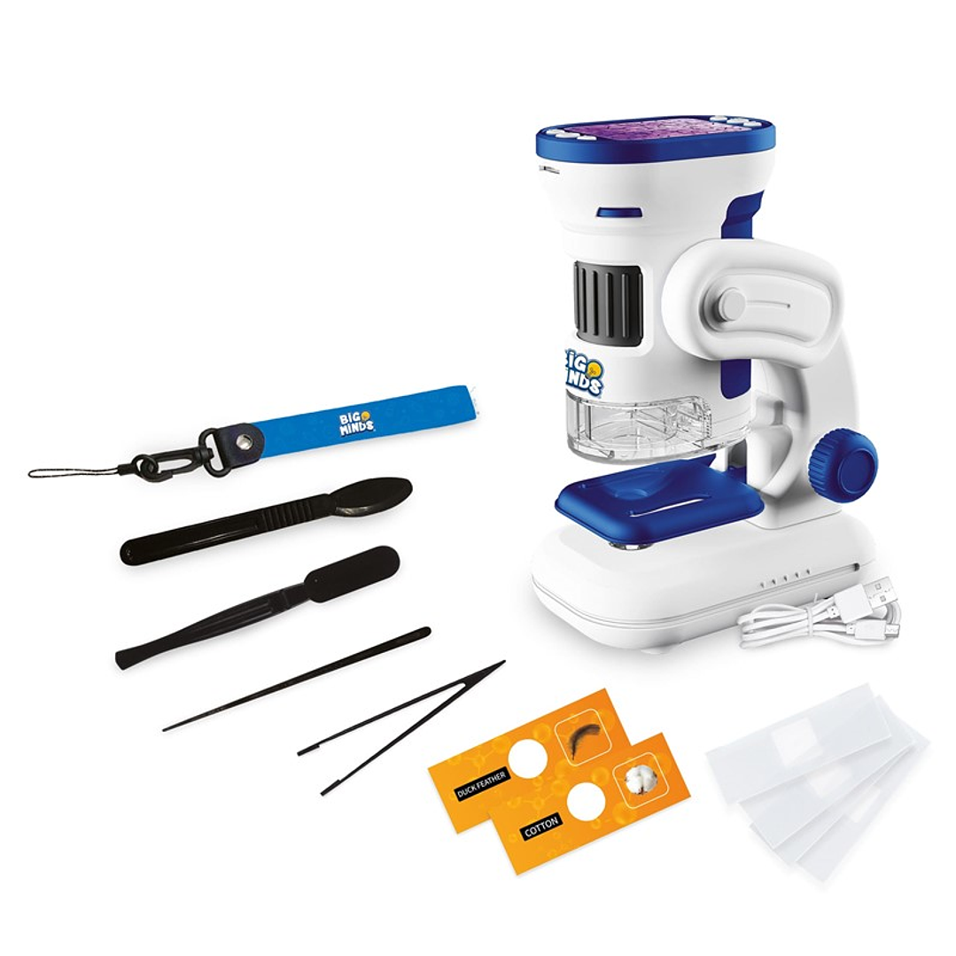 Microscopio Digital Infantil - Exploración Científica con Cámara y Accesorios 2