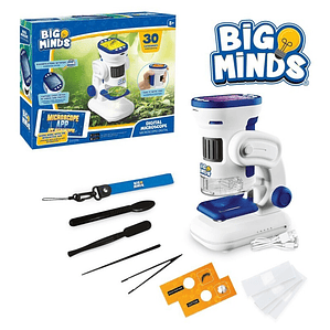 Microscopio Digital Infantil - Exploración Científica con Cámara y Accesorios