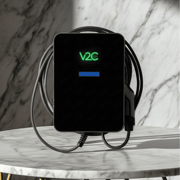 V2C Trydan 7,4kW  Punto de Recarga Monofásico con Cable Tipo 2 y Protecciones 5