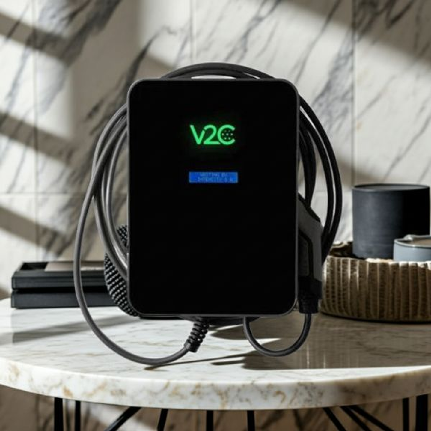 V2C Trydan 7,4kW  Punto de Recarga Monofásico con Cable Tipo 2 y Protecciones 6