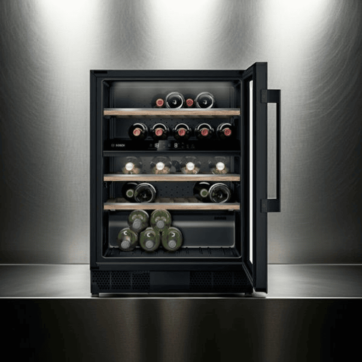 Vinoteca Bosch KUW21AHG0 – Conservación Profesional para hasta 44 Botellas 4