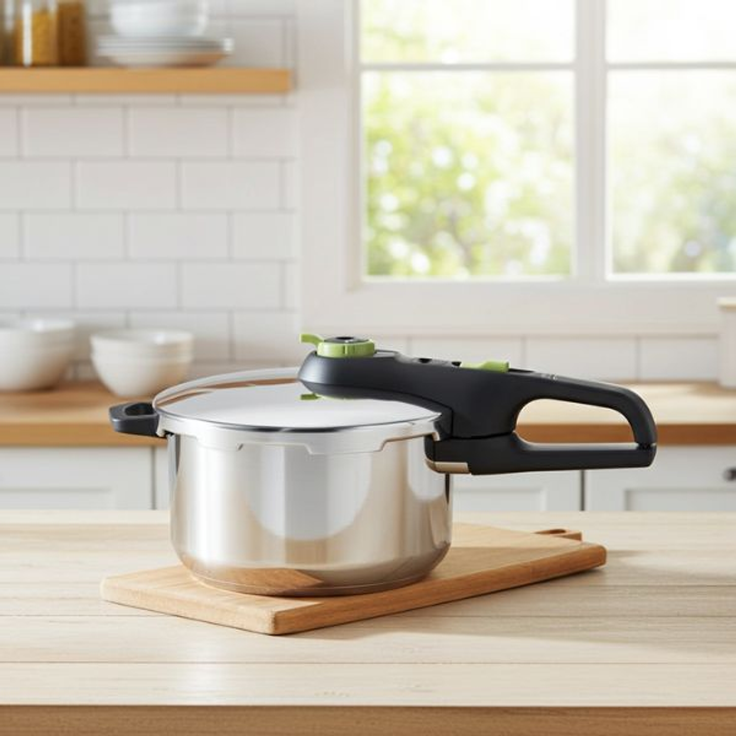 Olla Express Tefal P2580400 de Acero Inoxidable 4L – Cocina Rápida y al Vapor, Apta para Inducción y Todo Tipo de Cocinas 2