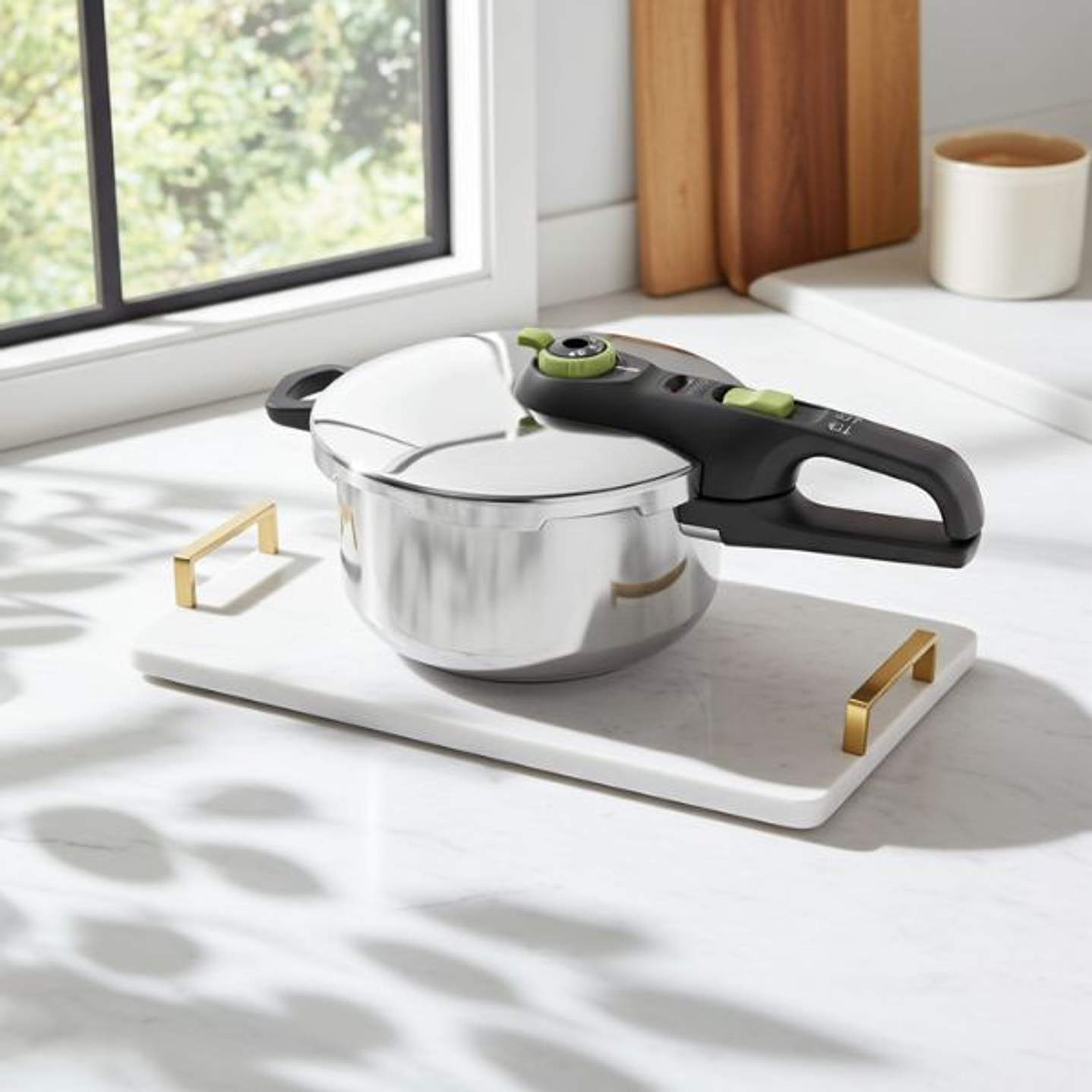 Olla Express Tefal P2580400 de Acero Inoxidable 4L – Cocina Rápida y al Vapor, Apta para Inducción y Todo Tipo de Cocinas 3