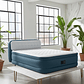 Cama Hinchable Intex Beam Deluxe Ultra Plush 152x236x46 cm | Colchón Doble con Cabecero y Bomba Integrada - Miniatura 2