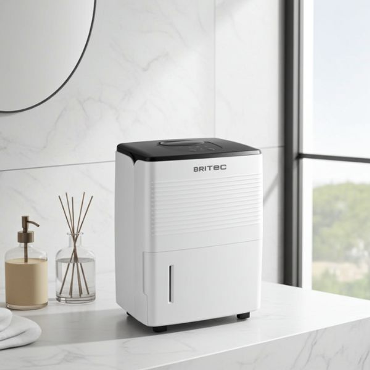 Deshumidificador Portátil Residencial Britec Petal 12 4