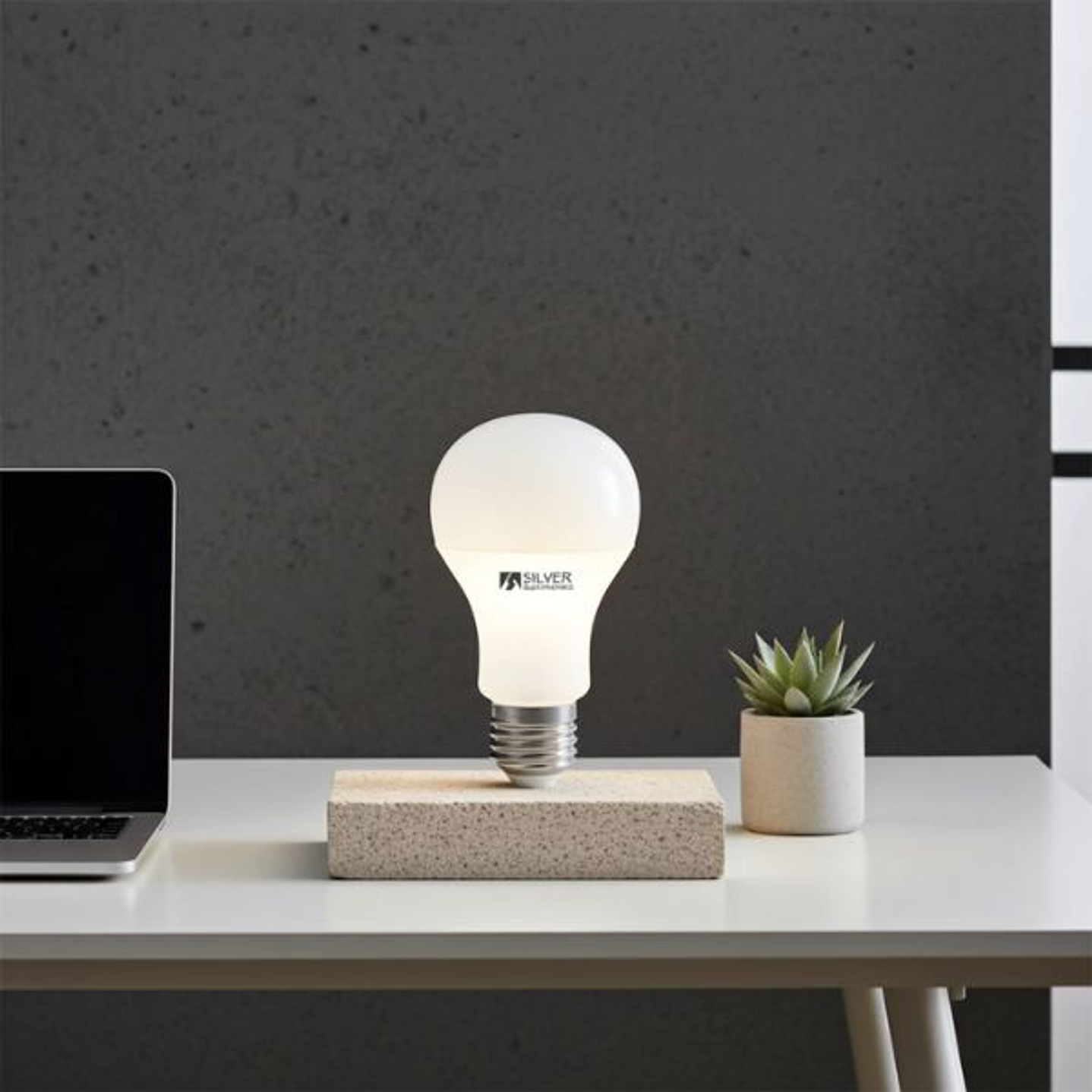 Bombilla LED E27 15W Silver Electronics 5000K 3